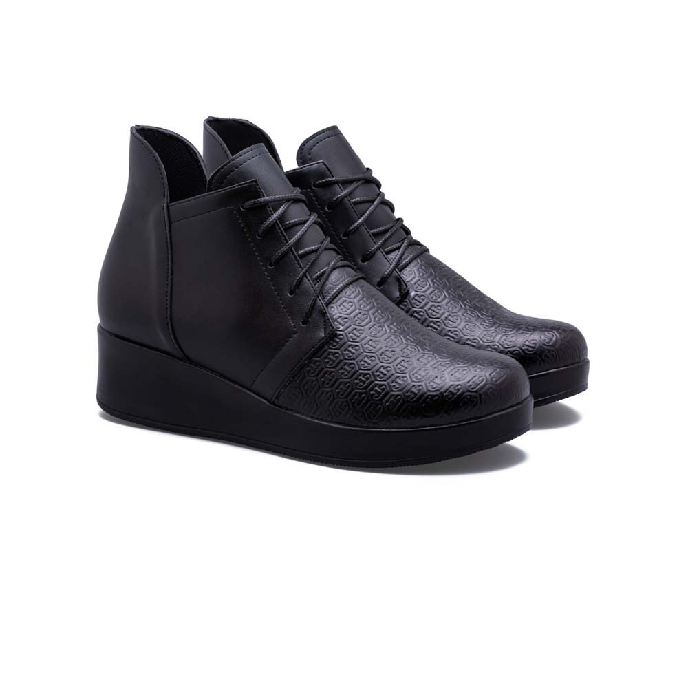 نیم بوت پانیسا طرح دار AHPNT زنانه