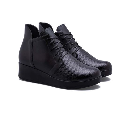 نیم بوت پانیسا طرح دار AHPNT زنانه