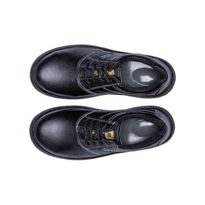 کفش ایمنی آلپ 103 پنجه آهنی زیره طوسی مشکی مردانه