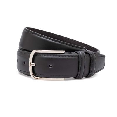کمربند ساده دو رو چرم ZS001 مردانه