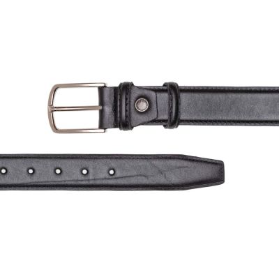 کمربند ساده دو رو چرم ZS001 مردانه